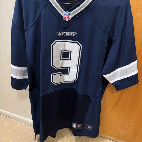NFL Other - NFL Dallas Cowboys Navy and White #9 Football Jersey